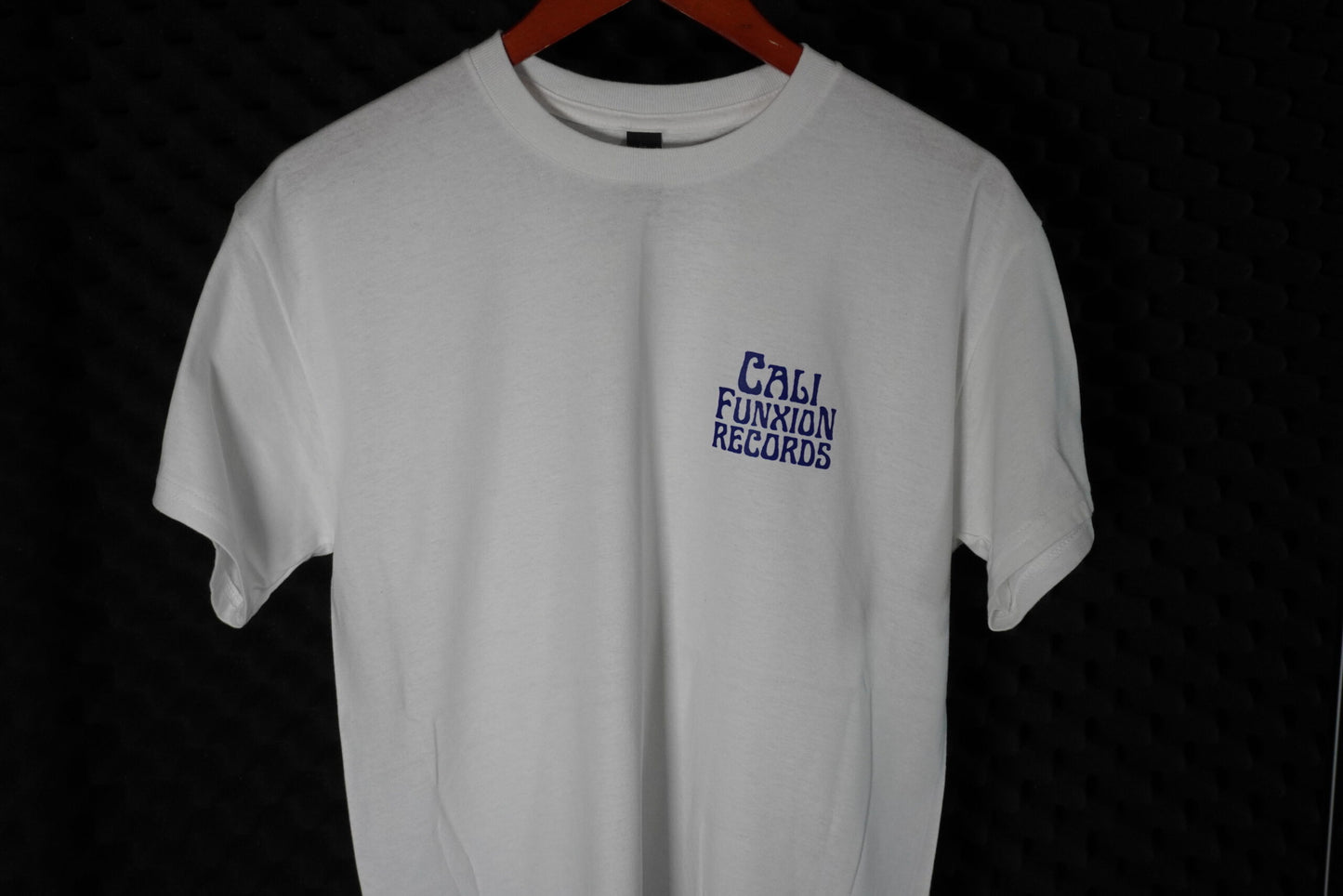 Cali Funxion Records Stack Logo White and Blue image 2