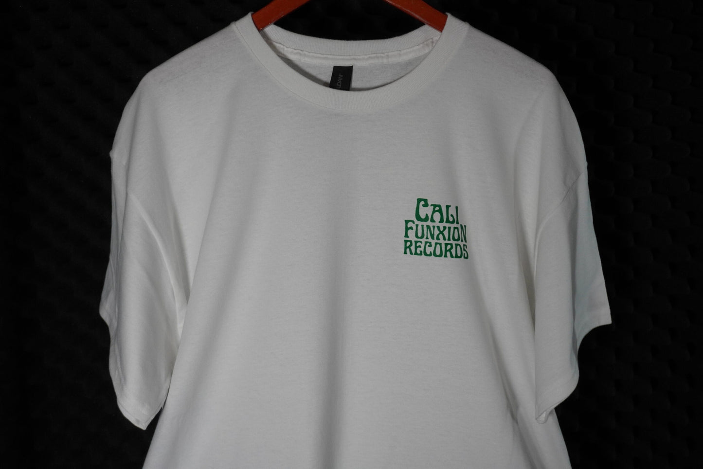 Cali Funxion Records Stack Logo White and Green image 1