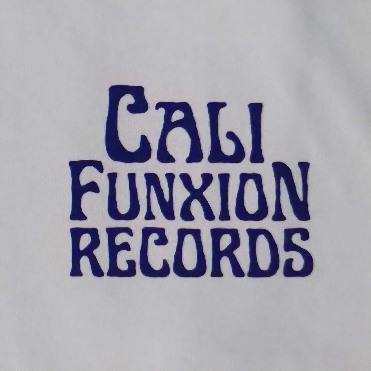 Cali Funxion Records Stack Logo White and Blue image 3