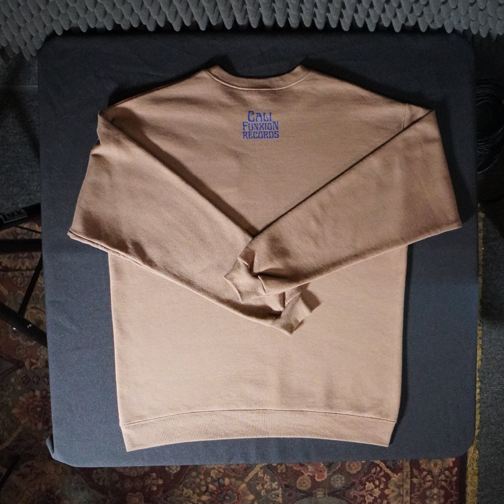 OG CFR Patch Crew Neck - Brown Back