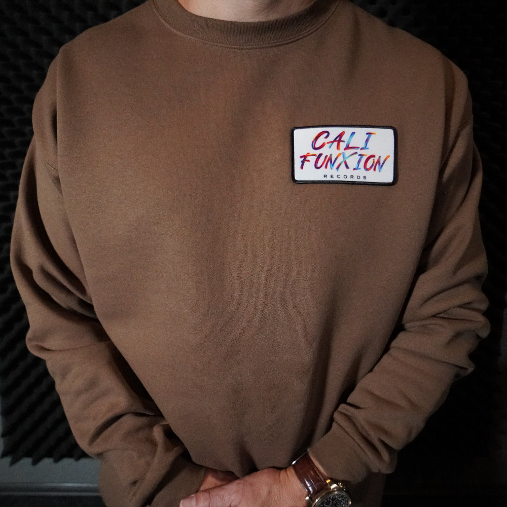 OG CFR Patch Crew Neck - Brown Photo