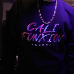 Cali Funxion Records Crew Neck Sweatshirt